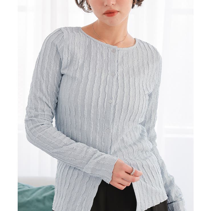 前後2wayアソートカットカーディガン | titivate | 詳細画像24 