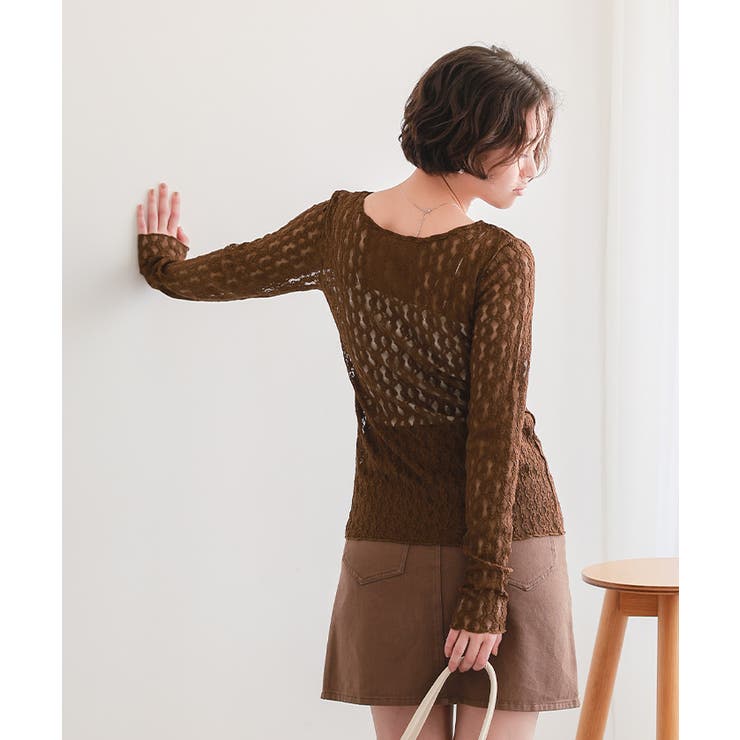 前後2wayアソートカットカーディガン | titivate | 詳細画像30 