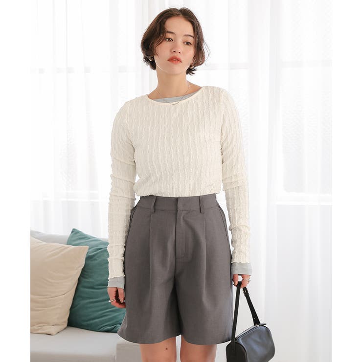 前後2wayアソートカットカーディガン | titivate | 詳細画像14 