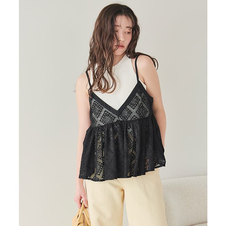 アソートレースキャミソールビスチェ | titivate | 詳細画像26 