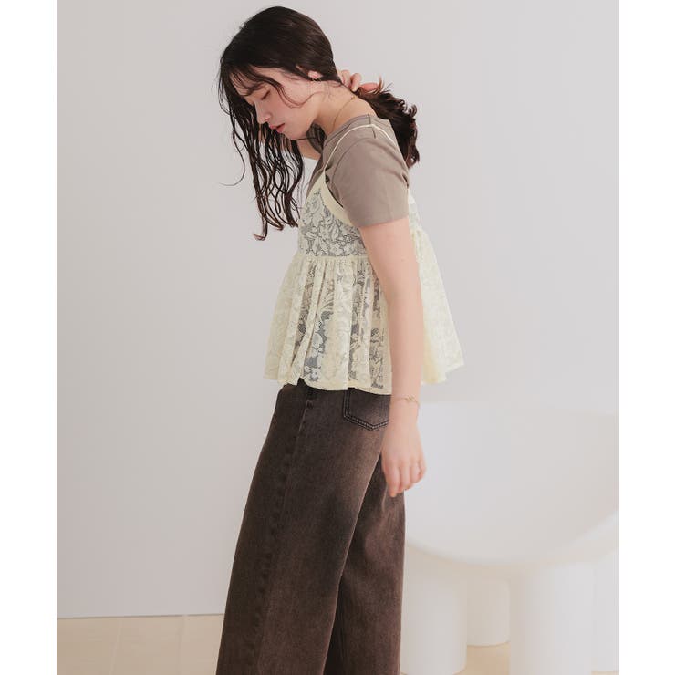 アソートレースキャミソールビスチェ | titivate | 詳細画像6 