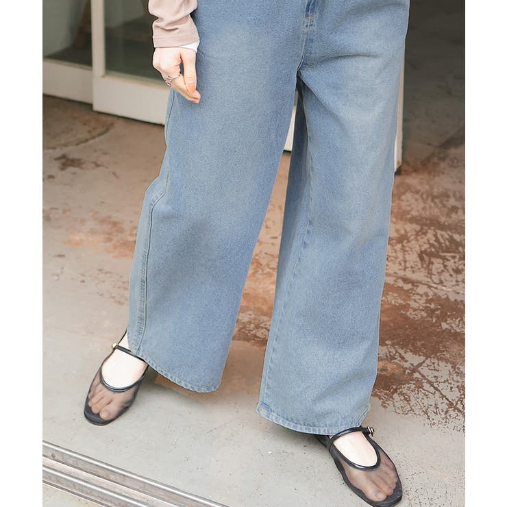 フロントファスナーデザインデニムキャミソールサロペット | titivate | 詳細画像25 