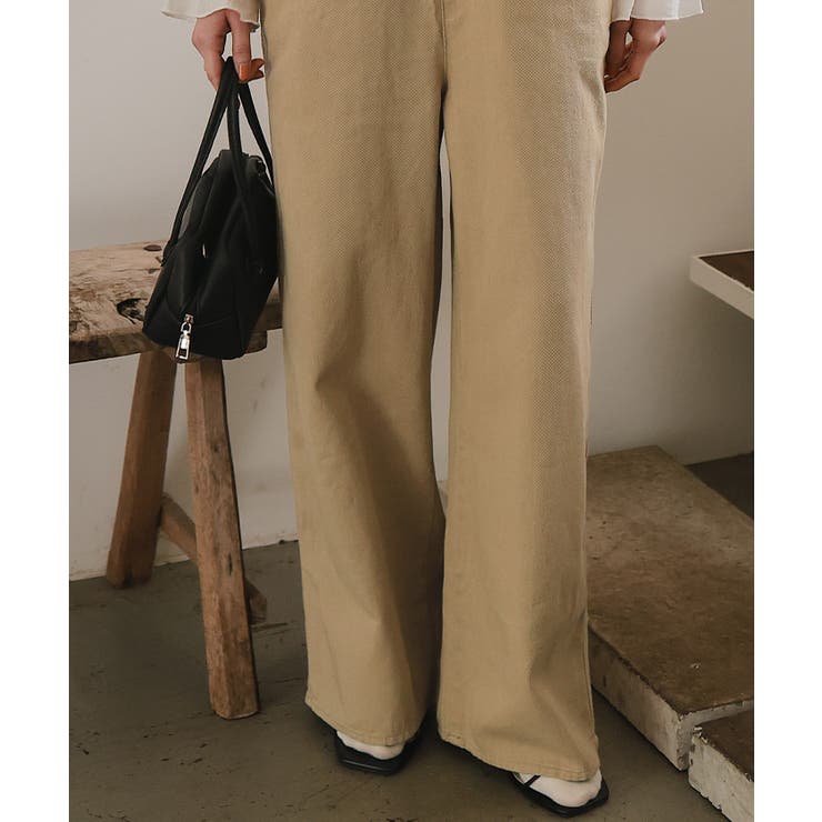 フロントファスナーデザインデニムキャミソールサロペット | titivate | 詳細画像8 