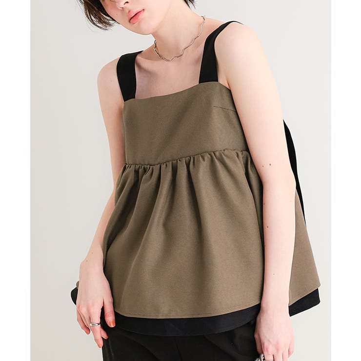 リネンライクペプラムトップス | titivate | 詳細画像11 