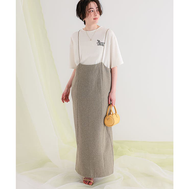 リネンライクIラインスカート | titivate | 詳細画像5 