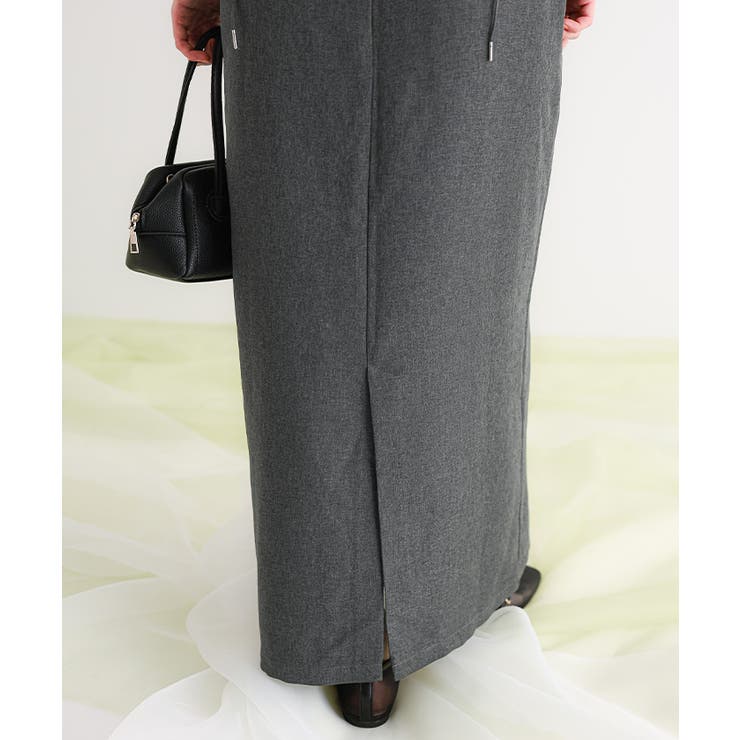 リネンライクIラインスカート | titivate | 詳細画像8 