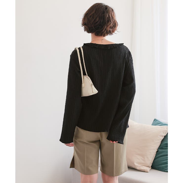 フリルVネックシャツハオリ | titivate | 詳細画像25 