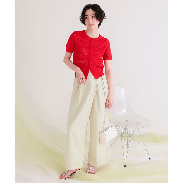 ラップデザインデニムパンツ | titivate | 詳細画像20 