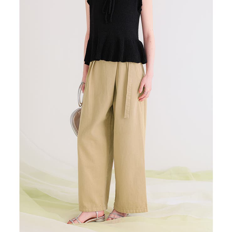 ラップデザインデニムパンツ | titivate | 詳細画像7 