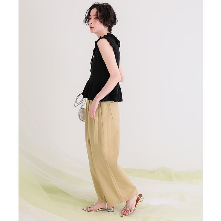 ラップデザインデニムパンツ | titivate | 詳細画像8 