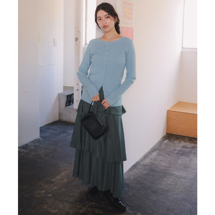 ランダムヘムティアードスカート | titivate | 詳細画像23 