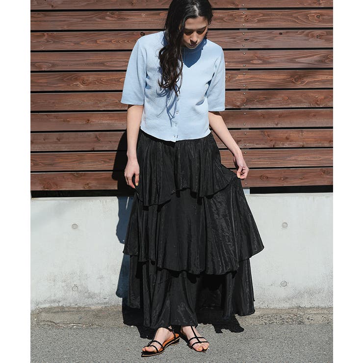 ランダムヘムティアードスカート | titivate | 詳細画像18 