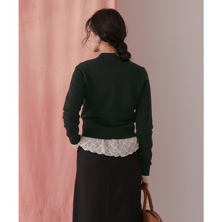 ポロ襟ニットカーディガン/トップス | titivate | 詳細画像16 