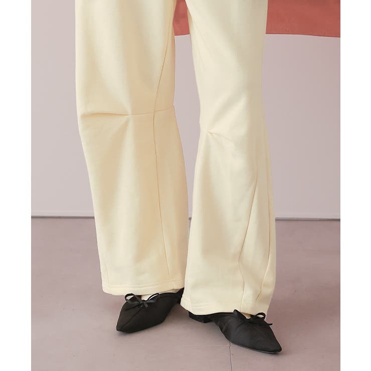 美シルエットタックスウェットパンツ | titivate | 詳細画像6 