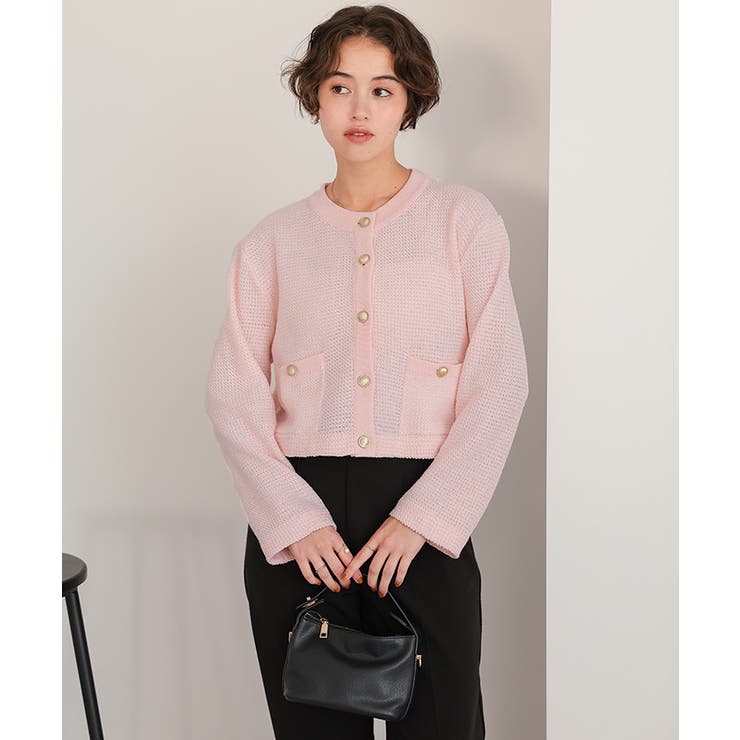 サマーツイードニットカーディガン【セレモニー】 | titivate | 詳細画像34 