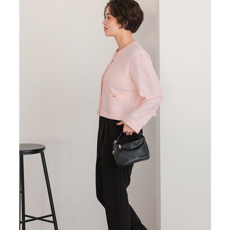 サマーツイードニットカーディガン【セレモニー】 | titivate | 詳細画像35 