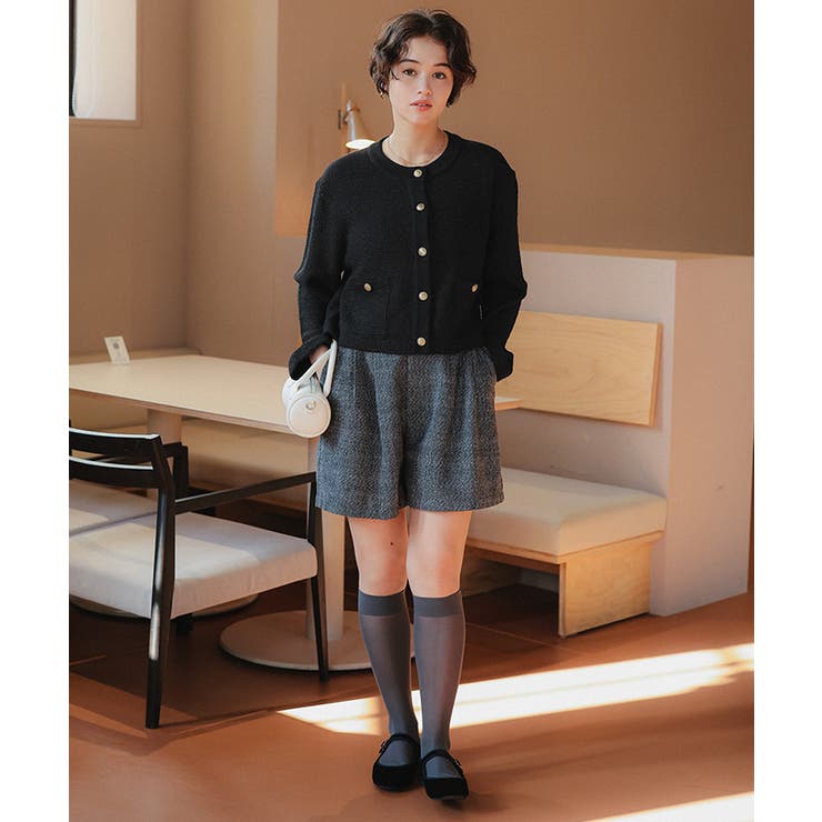 サマーツイードニットカーディガン【セレモニー】 | titivate | 詳細画像6 