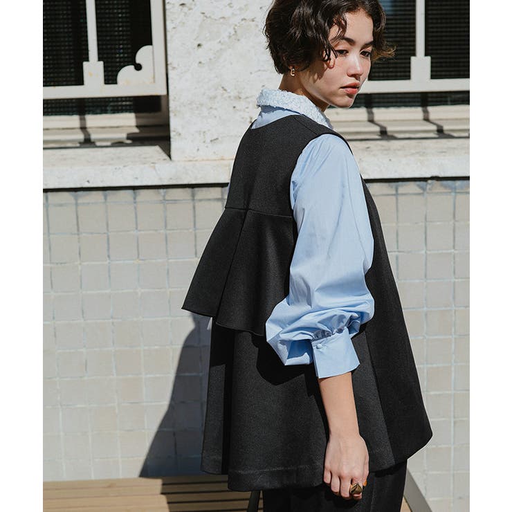 バックフレアAラインベスト【セレモニー】 | titivate | 詳細画像8 