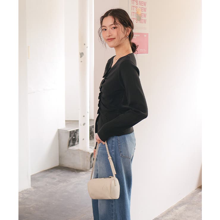 フロントギャザーニットトップス | titivate | 詳細画像17 