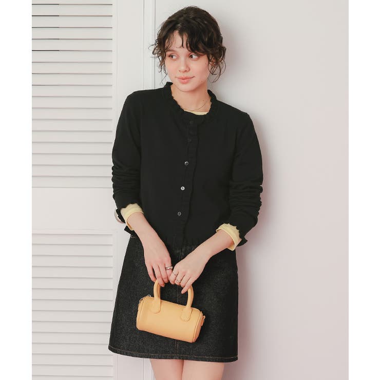 UVケア/抗ピルプチフリルデザインニットカーディガン | titivate | 詳細画像16 