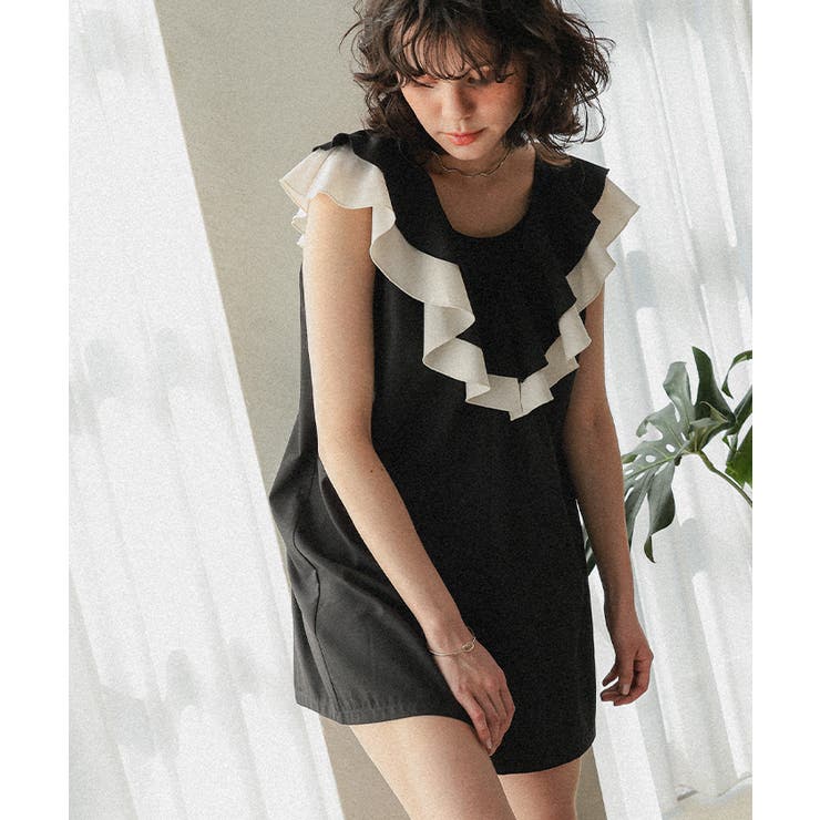 ラッフルフリルオールインワン/ワンピース水着 | titivate | 詳細画像9 