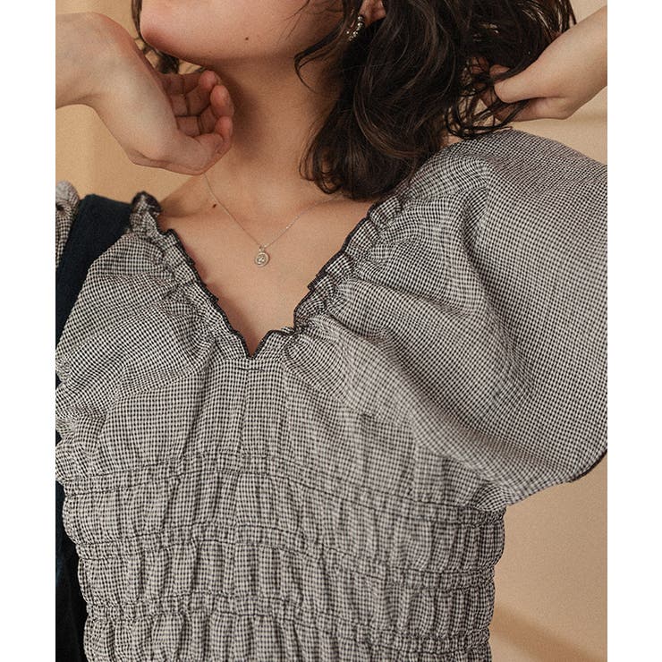 シャーリングオールインワン/ワンピース水着 | titivate | 詳細画像22 