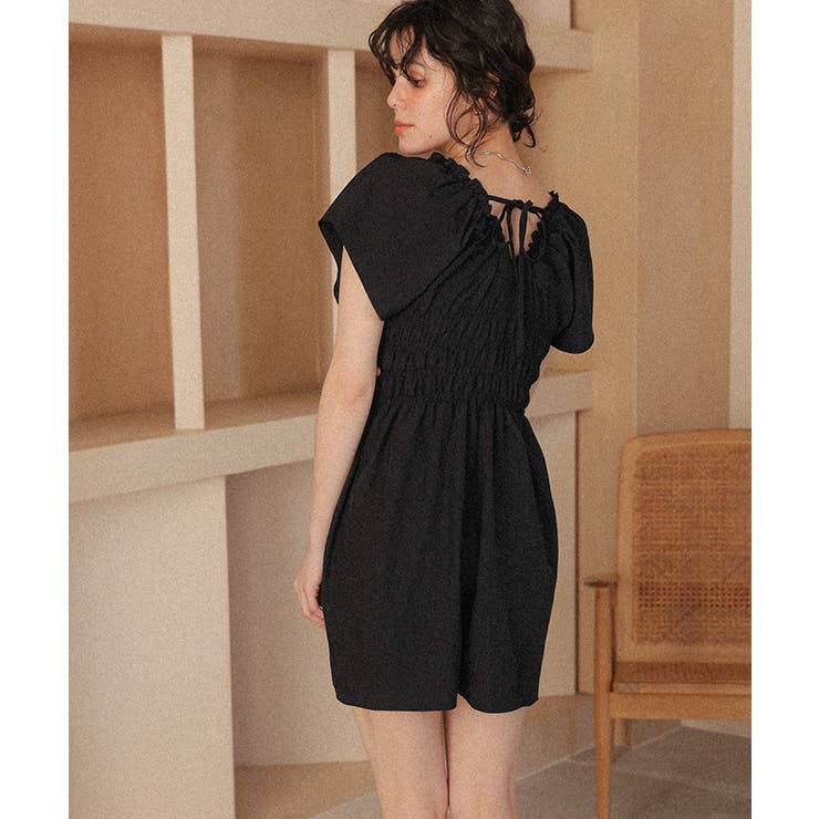 シャーリングオールインワン/ワンピース水着 | titivate | 詳細画像24 