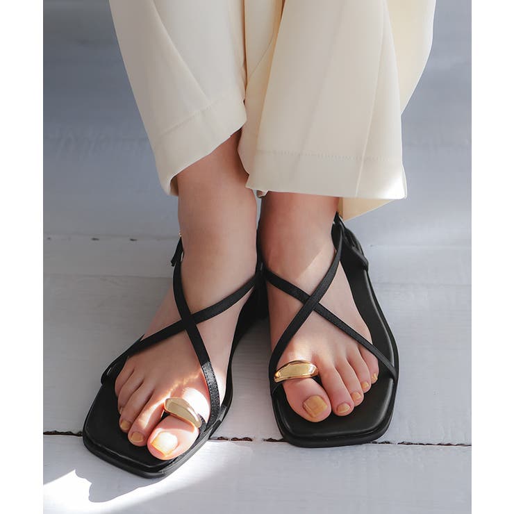 サムリングデザインサンダル | titivate | 詳細画像3 