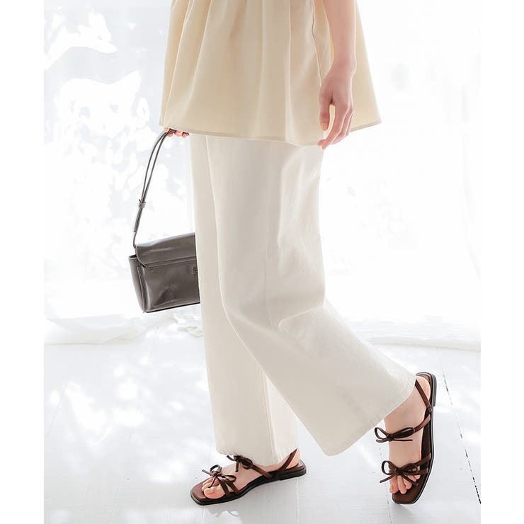 ダブルリボンサテンサンダル | titivate | 詳細画像18 