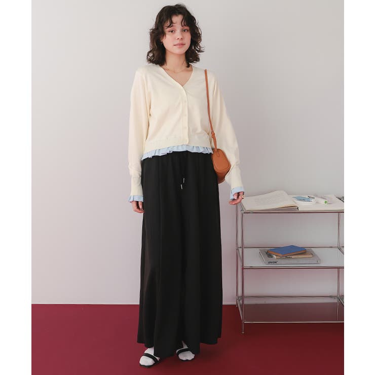 スーパーワイドタックスウェットパンツ | titivate | 詳細画像18 