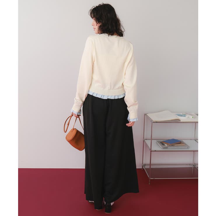スーパーワイドタックスウェットパンツ | titivate | 詳細画像19 
