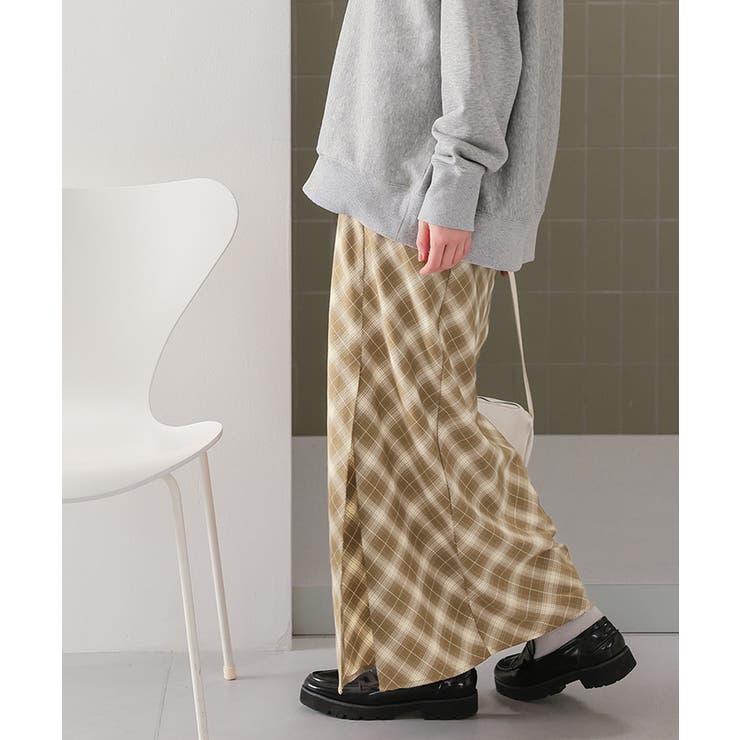 チェックストレートスカート | titivate | 詳細画像13 