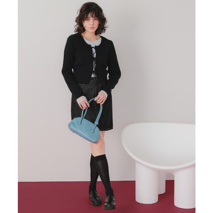 リボンデザインニットカーディガン | titivate | 詳細画像26 