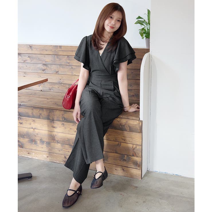 2段フリルデザインオールインワン | titivate | 詳細画像7 