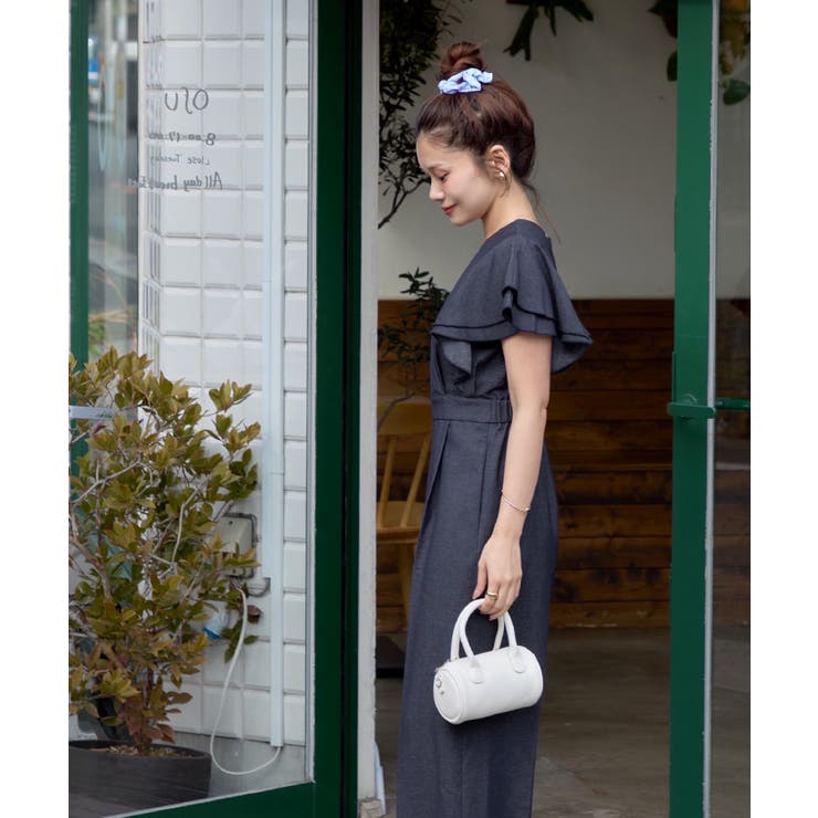 2段フリルデザインオールインワン | titivate | 詳細画像8 