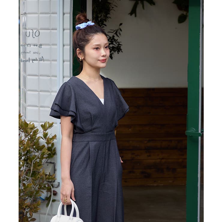 2段フリルデザインオールインワン | titivate | 詳細画像9 