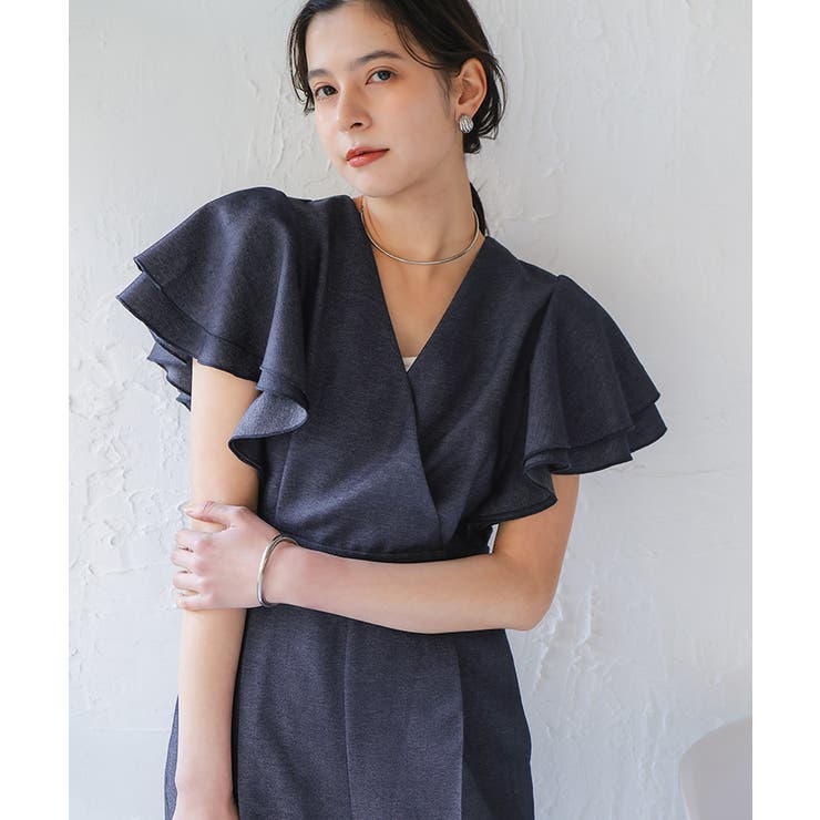 2段フリルデザインオールインワン | titivate | 詳細画像18 