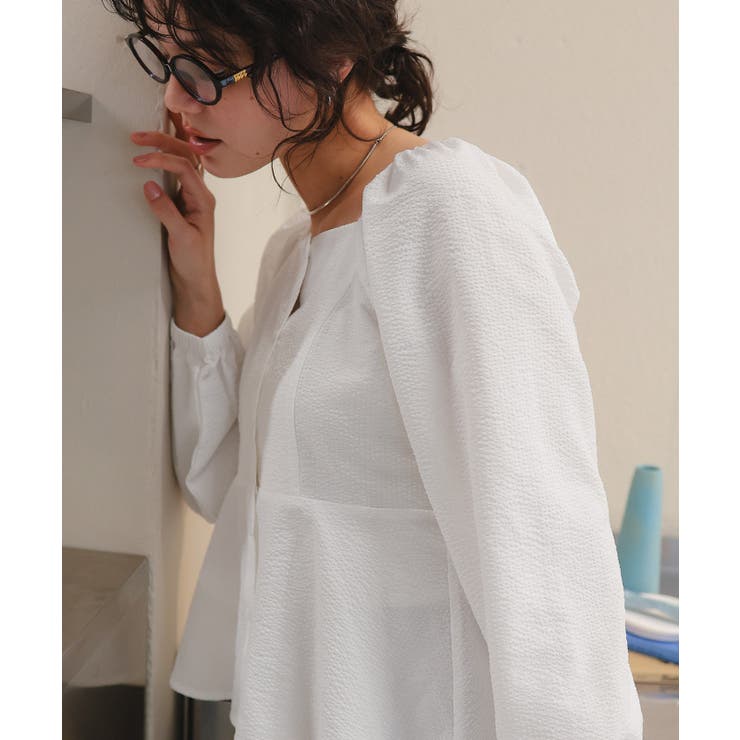 ペプラムオフショルダーブラウス | titivate | 詳細画像29 