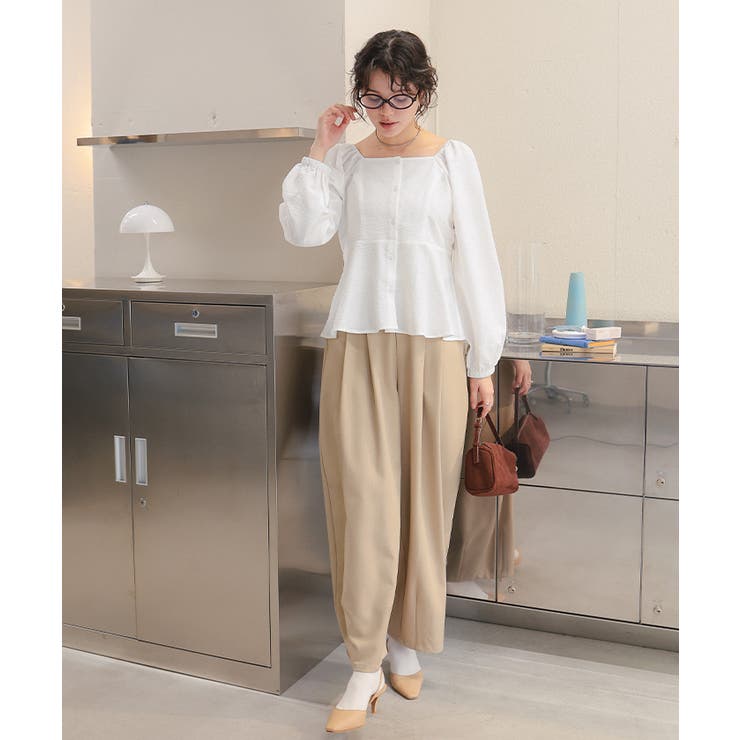 ペプラムオフショルダーブラウス | titivate | 詳細画像30 