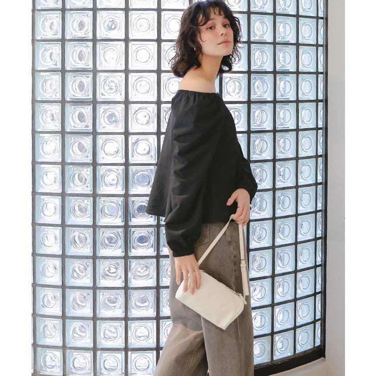 ペプラムオフショルダーブラウス | titivate | 詳細画像33 