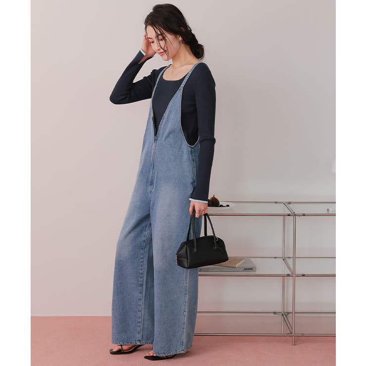 UVケア/抗ピルスクエアリブニット | titivate | 詳細画像12 