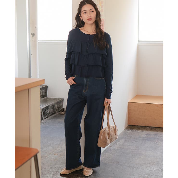 ティアードフリルニットカーディガン/トップス | titivate | 詳細画像23 