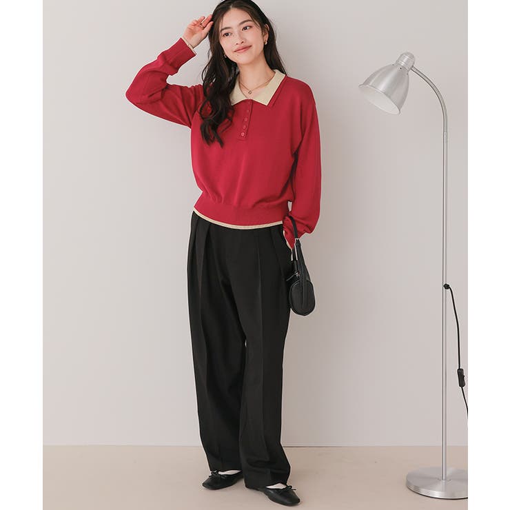 ダブルカラーデザインニット | titivate | 詳細画像19 