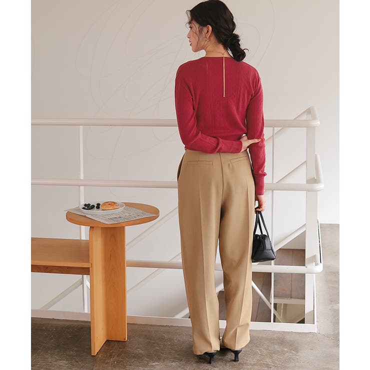 アイレットニットカーディガン/キャミソールトップスセット | titivate | 詳細画像20 