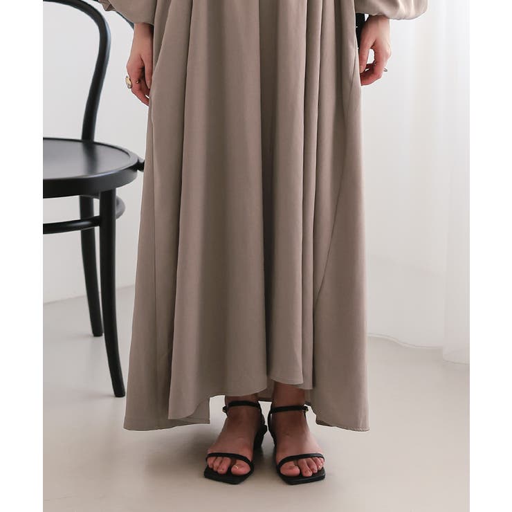 Vネックカフタンワンピース | titivate | 詳細画像16 