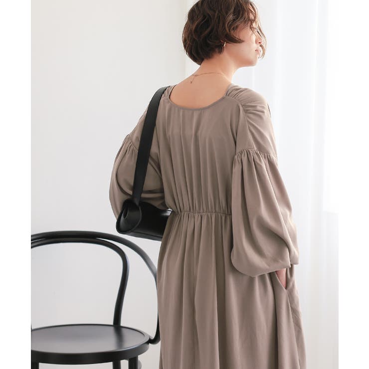 Vネックカフタンワンピース | titivate | 詳細画像3 