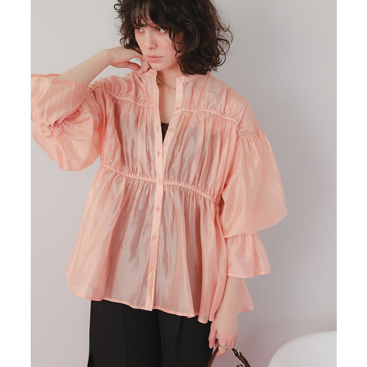 ティアードギャザーボリュームブラウス | titivate | 詳細画像11 