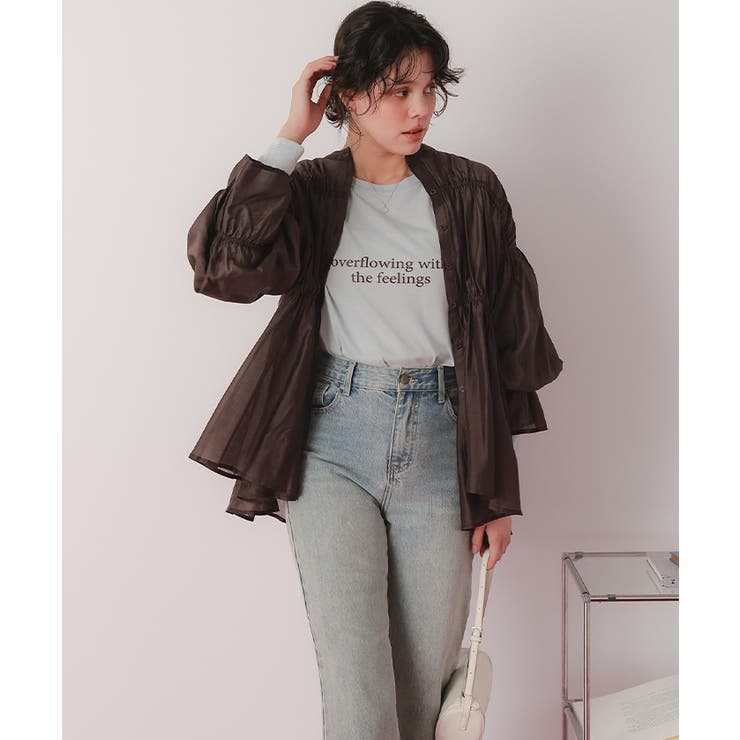 ティアードギャザーボリュームブラウス | titivate | 詳細画像17 