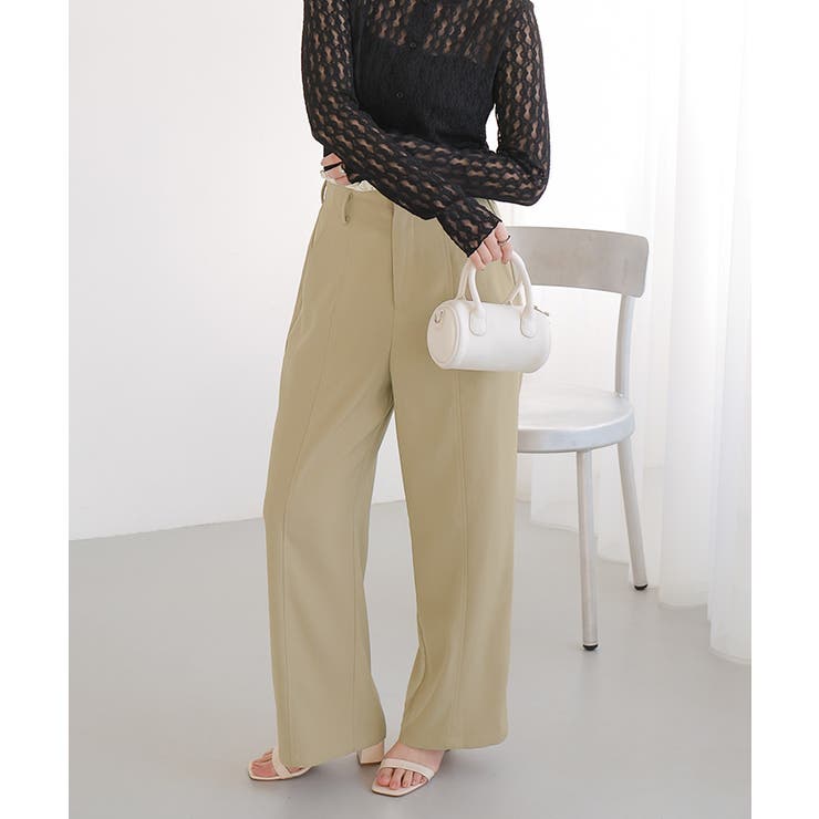 フリルハイウエストデザインパンツ | titivate | 詳細画像8 