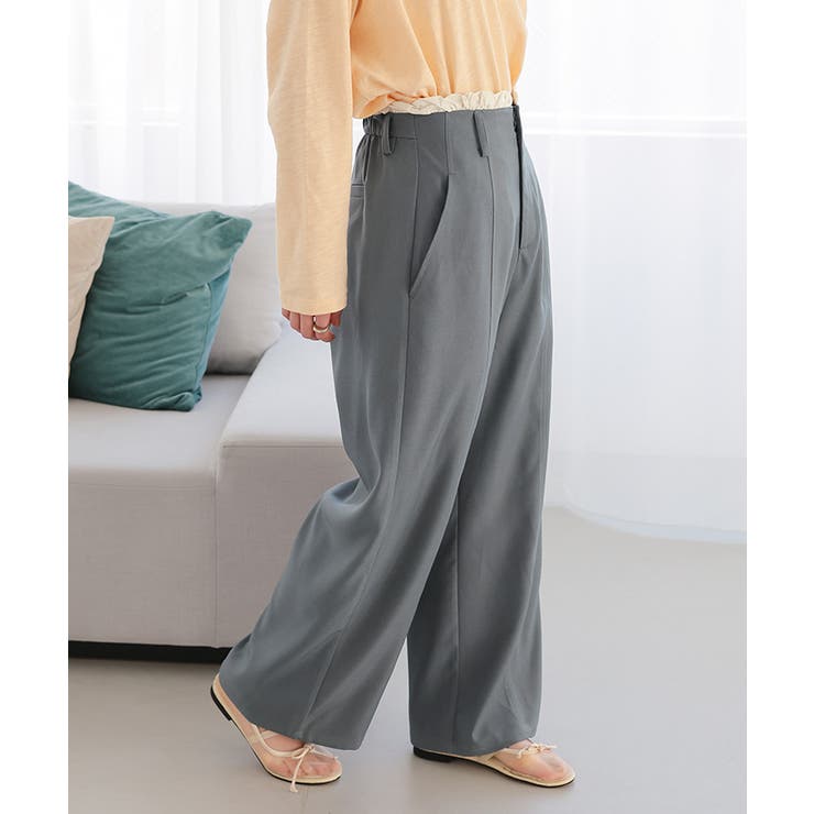 フリルハイウエストデザインパンツ | titivate | 詳細画像11 